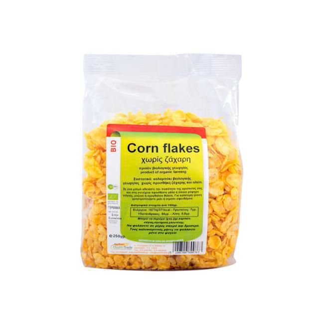 Health Trade Corn Flakes Χωρίς Ζάχαρη 250gr