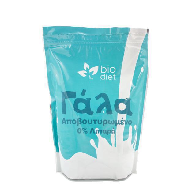 Biodiet Γάλα αποβουτυρωμένο σε σκόνη 0% λιπαρά 800gr