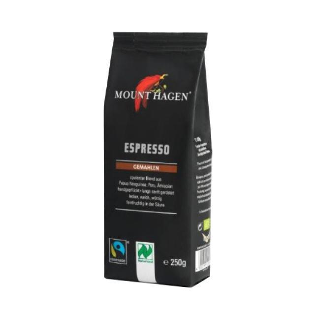 Mount Hagen Καφές Espresso Αλεσμένος 250gr