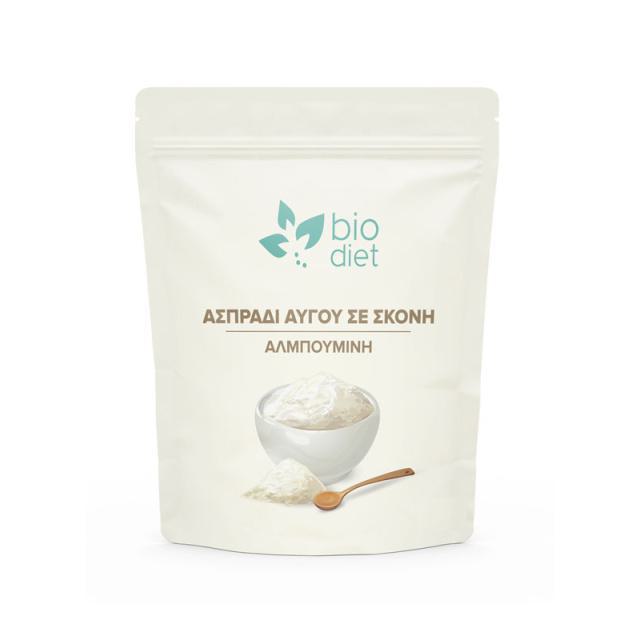 Biodiet Ασπράδι αυγού σε σκόνη (αλμπουμίνη) 250gr