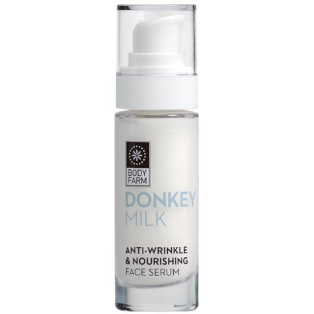 Bodyfarm Donkey Milk Αντι-Ρυτιδική & Θρεπτικός Ορός Προσώπου 30ml