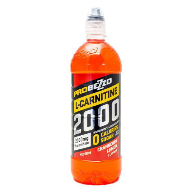 ProBezzo Μη αλκοολούχο ρόφημα με L- καρνιτίνη cranberry lemon 700ml