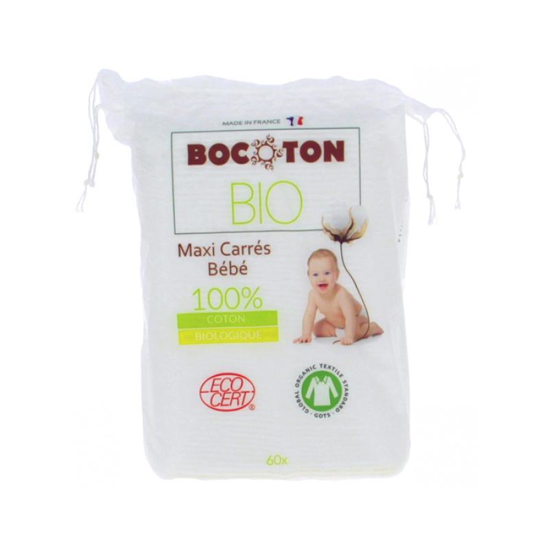 Bocoton Δίσκοι καθαρισμού για μωρά από 100% βιολογικό βαμβάκι 60τμχ