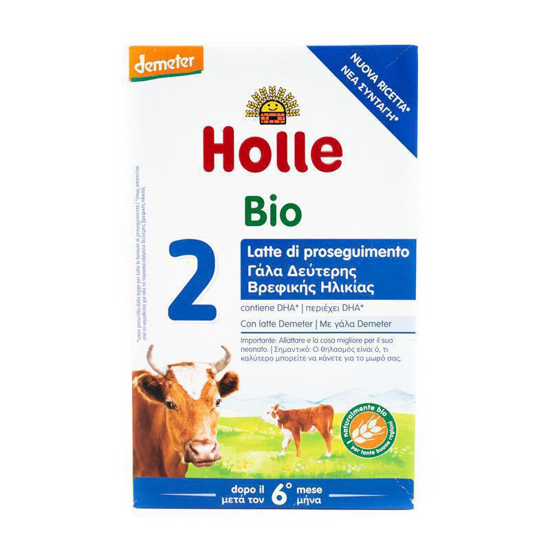 Holle Βρεφικό Αγελαδινό Γάλα Βιολογικό No 2 600gr