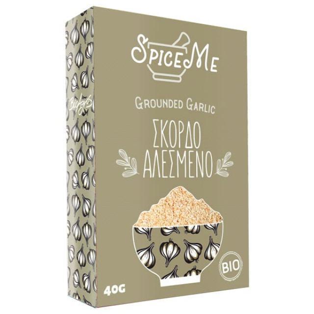 Spice Me Σκόρδο αλεσμένο βιολογικό 40gr