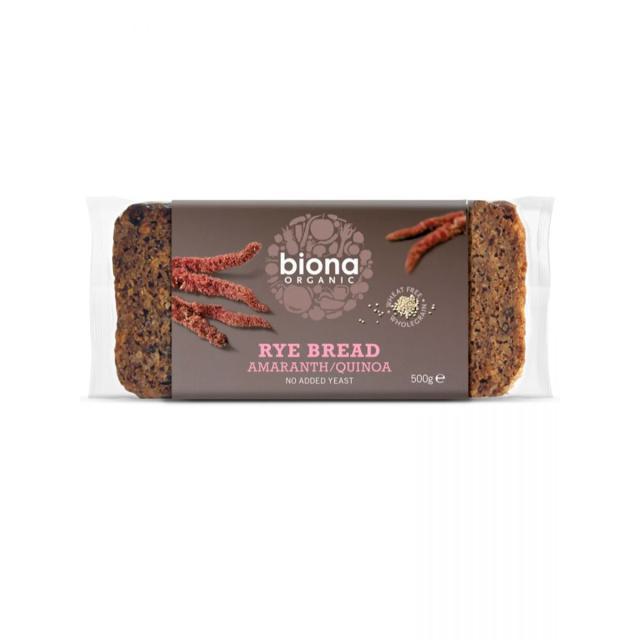 Biona Ψωμί σίκαλης ολικής με αμάρανθο & κινόα 500gr