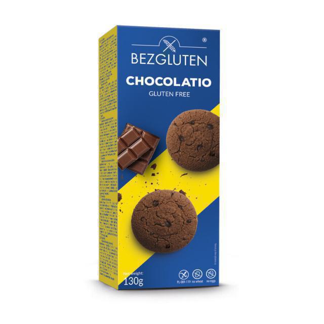 Bezgluten Μπισκότα Chocolatio 130gr Χ/ΓΛ