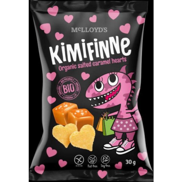 Mclloyd's Kimifinne Γαριδάκια Γλυκά με Καραμέλα και Αλάτι (Καρδιές) 30gr Χ/ΓΛ