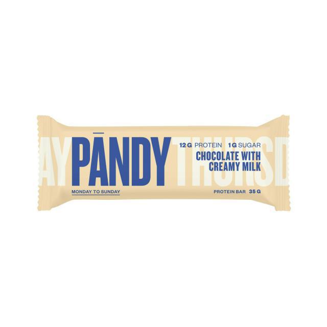 Pandy Μπάρα 12g Πρωτεΐνης με Σοκολάτα και Κρέμα Γάλακτος 35g