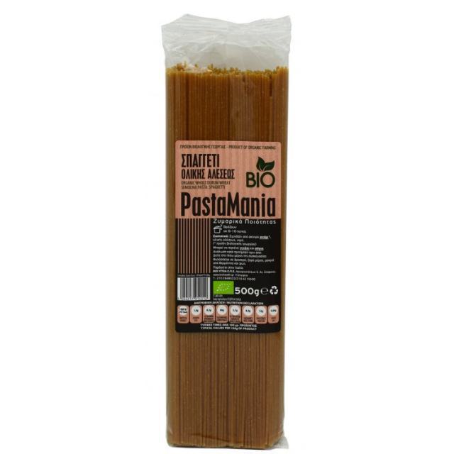 Pastamania Σπαγγέτι Ολικής Άλεσης 500gr
