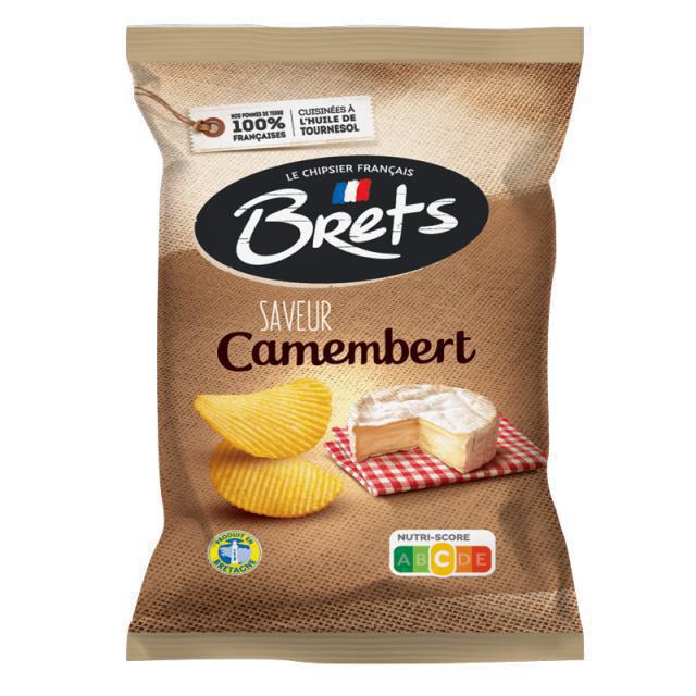 Brets Πατατάκια Με Camembert 125gr Χ/ΓΛ
