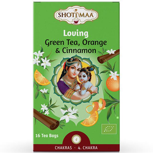 Shoti Maa Τσάι Loving Με Πράσινο Τσάι, Πορτοκάλι & Κανέλα 28,8gr