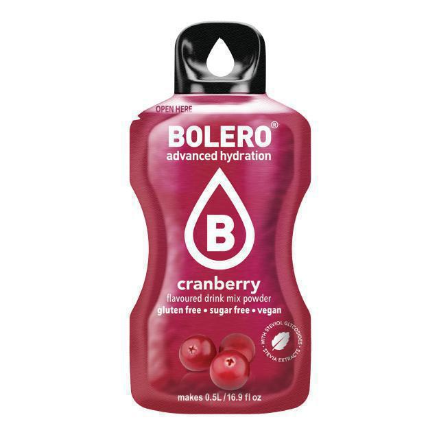 Bolero Κουτάκι Κράνμπερι (Cranberry) 12x3gr