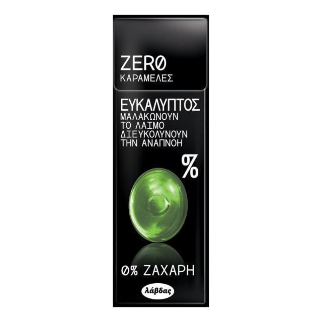 Zero Καραμέλες Με Γεύση  Ευκάλυπτος 32gr Χ/Ζ
