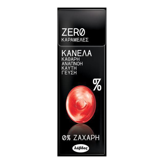 Zero Καραμέλες Με Γεύση  Κανέλα 32gr Χ/Ζ