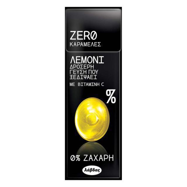 Zero Καραμέλες Με Γεύση  Λεμόνι 32gr Χ/Ζ