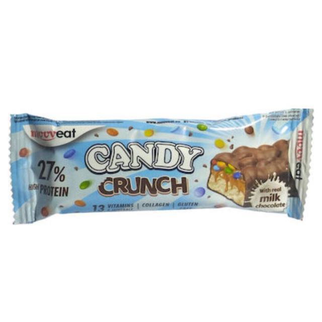 Mooveat Μπάρα Πρωτεΐνης 27% Candy Crunch 60gr