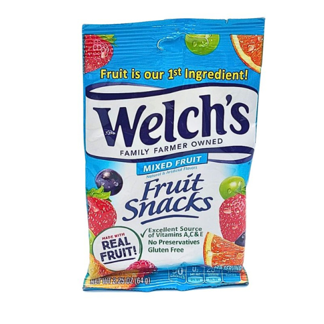 Welch's Ζελεδάκια Διάφορα  Φρούτα 64gr Χ/ΓΛ