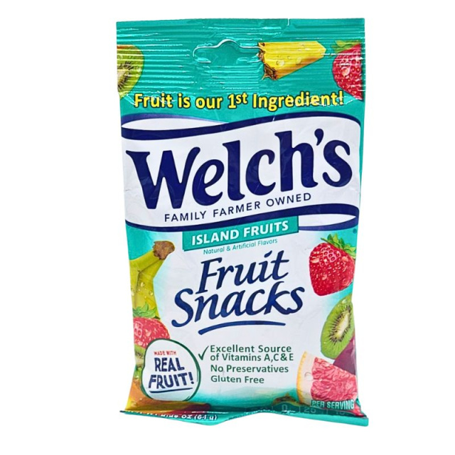 Welch's Ζελεδάκια Με Γεύση Εξωτικά Φρούτα 64gr Χ/ΓΛ